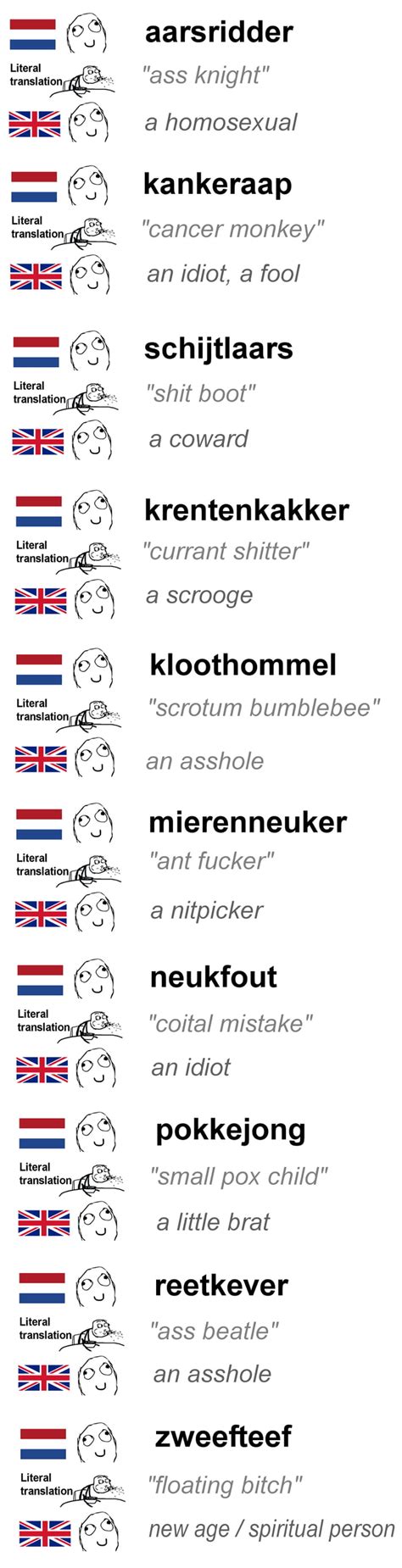 dutch swear phrases